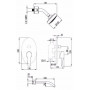 Душевой комплект Lemark Atlantiss LM3221C