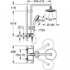 Душевая система Grohe Euphoria System 26249000