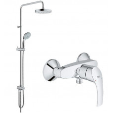 Душевая система Grohe Eurosmart 124410 со смесителем