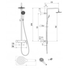 Душевая система Villeroy & Boch Embrace TVS1082000461