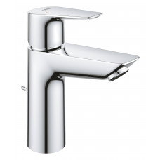 Смеситель для раковины Grohe BauEdge с донным клапаном (23758001)