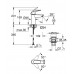 Смеситель для раковины Grohe Eurosmart (23922003)
