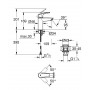Смеситель для раковины Grohe Eurosmart (23922003)