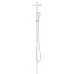Душевая система GROHE Tempesta Cosmopolitan 250 CUBE с переключателем, хром (26694000)