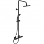 Душевая система Ideal Standard Ceratherm T25 A7545XG с термостатом Черная матовая