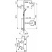 Душевая система Ideal Standard Ideal Rain Eco B1098AA Хром
