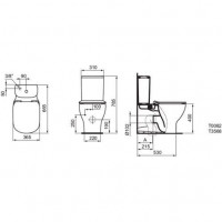 Бачок Ideal Standard Tesi (T356801)