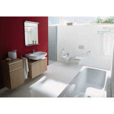 Чаша подвесного унитаза Duravit D-Code Rimless (45700900A1) с крышкой микролифт