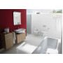 Чаша подвесного унитаза Duravit D-Code Rimless (45700900A1) с крышкой микролифт