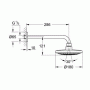 Душевая система Grohe Eurosmart (124440)