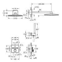 Душевая система Grohe Grohtherm SmartControl (34712000)