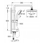 Душевая система Grohe Tempesta System 200 (26452001)