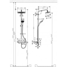 Душевая система Hansgrohe Croma E (27630000)