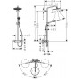 Душевая система Hansgrohe Croma Select S 280 1jet (26790000)