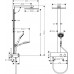 Душевая система Hansgrohe Raindance E Showerpipe 300 (27361000) with ShowerTablet 350