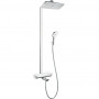 Душевая система Hansgrohe Raindance Select Showerpipe (27113000) (полка хром)