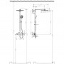 Душевая система Hansgrohe Raindance Select Showerpipe (27114000) (300 мм)