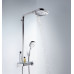 Душевая система Hansgrohe Raindance Select Showerpipe E300 3 jet (27127400) (полка белый хром)