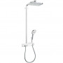 Душевая система Hansgrohe Raindance Select Showerpipe E360 1 jet (27288400) (полка белый хром)