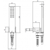 Душевой гарнитур Bossini Flat-One (C13001C.030) хром