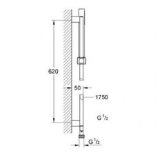 Душевой гарнитур Grohe Euphoria Cube (27936000)