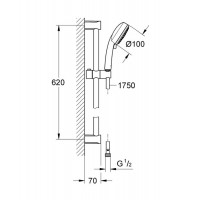 Душевой гарнитур Grohe Tempesta New Cosmopolitan (27786002)