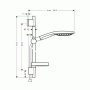 Душевой гарнитур Hansgrohe Raindance Select 150 (27802000) 3 jet (65 см)