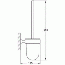 Ершик Grohe Essentials Cube (40513001)