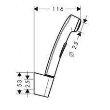 Гигиенический душ Hansgrohe (96907000)