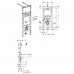 Инсталляция Geberit Duofix в комплекте с унитазом Kolo Eco Rimfree, микролифт. 458.122.NE.1