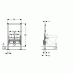 Инсталляция для подвесного биде Geberit Duofix (111.524.00.1)