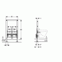 Инсталляция для подвесного биде Geberit Duofix (111.524.00.1)