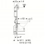 Инсталляция для подвесного унитаза Geberit Duofix UP100 (458.128.21.1)