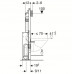 Инсталляция для подвесного унитаза Geberit Duofix UP320 (111.380.00.5) (усиленная)