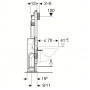 Инсталляция для подвесного унитаза Geberit Duofix UP320 (111.380.00.5) (усиленная)