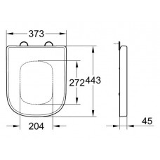 Крышка-сиденье Grohe Euro Ceramic (39330001) микролифт