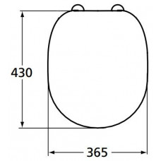 Крышка-сиденье Ideal Standard Connect Slim (E772401) микролифт