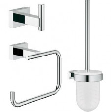 Набор аксессуаров для ванной комнаты Grohe Essentials Cube (40757001)