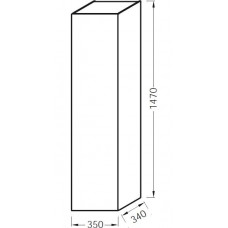 Пенал Jacob Delafon Odeon Up (EB873-E10) квебекский дуб