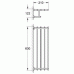 Полка для полотенца Essentials Cube (40512001)