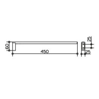 Полотенцедержатель Keuco Edition 400 (11520 010000) (45 см)
