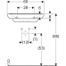 Раковина Geberit myDay (125460600) (60 см)