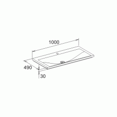 Раковина Keuco Royal Reflex (34071 311001) (100 см)