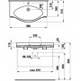 Раковина Laufen Palace (8.1170.2.000.104.R) (90 см)
