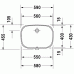 Раковина встраиваемая Duravit D-code (338560000) (56 см)