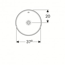 Раковина встраиваемая Geberit VariForm (500.700.01.2) (40 см)