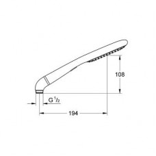 Ручной душ Grohe Rainshower Solo (27274000)