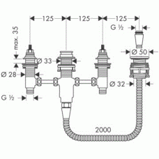 Скрытая часть Hansgrohe (13244180)