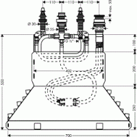 Скрытая часть Hansgrohe (13444180)