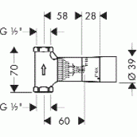 Скрытая часть Hansgrohe (15974180)